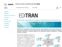 Tablet Screenshot of montilla.indra.es