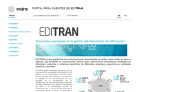 Desktop Screenshot of editran.indra.es